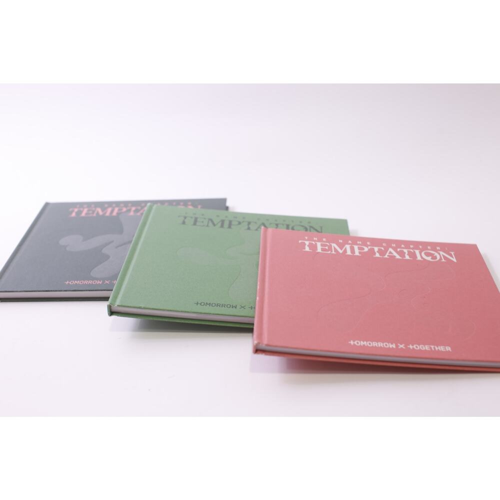 Tomorrow X Together, Name Chapter, Temptation, Art Book, Lot, ~ 251228-WH 1011